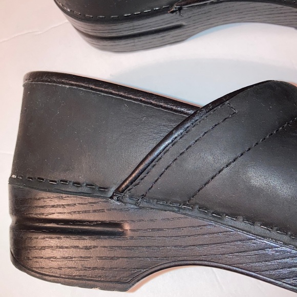 DANSKO OILED LEATHER CLOG SHOES - Picture 3 of 7